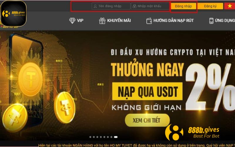 Cách đăng nhập 888B dễ dàng 