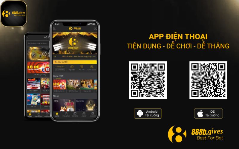 Hướng dẫn tải app 888B nhanh chóng